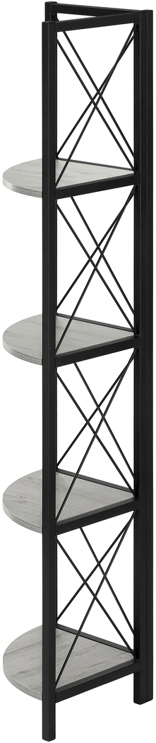 Wilford Gray Bookcase - Thumbnail - Image 2