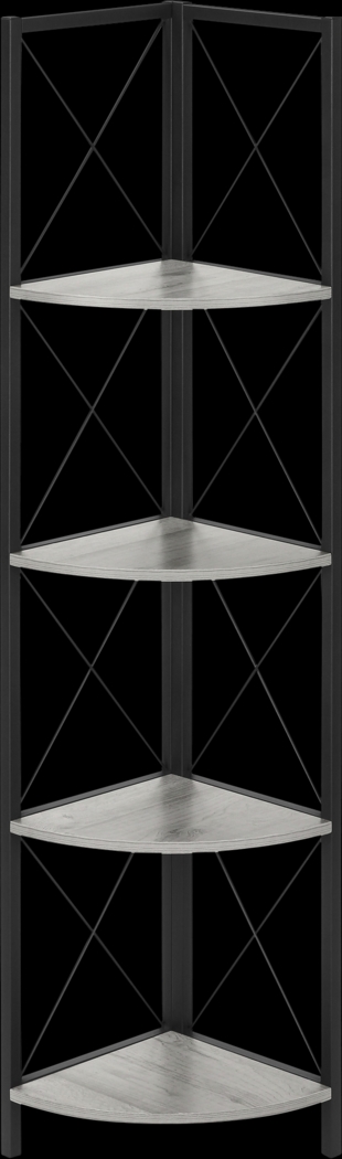 Wilford Gray Bookcase - Thumbnail - Image 1