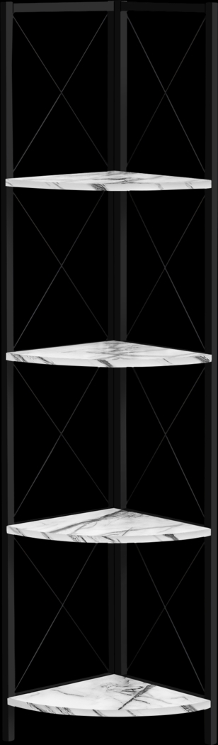 Wilford White Bookcase - Thumbnail - Image 1