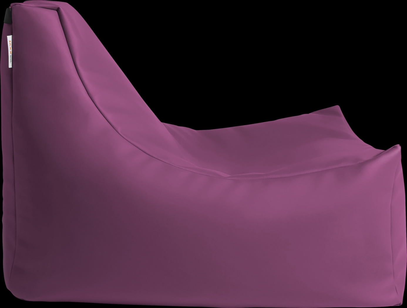Kids Wilfy Purple Small Bean Bag Chair - Thumbnail - Image 3