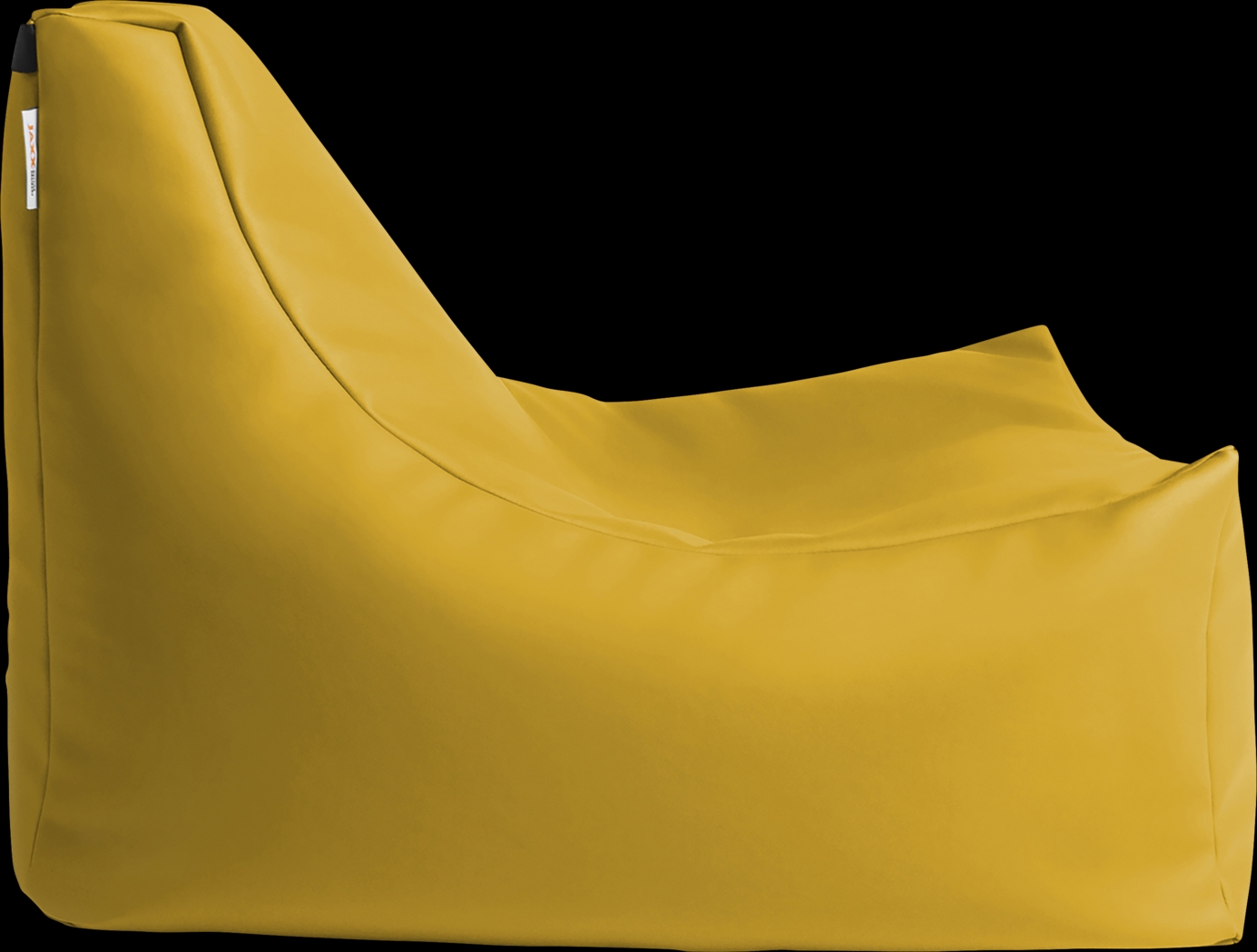 Kids Wilfy Yellow Small Bean Bag Chair - Thumbnail - Image 3