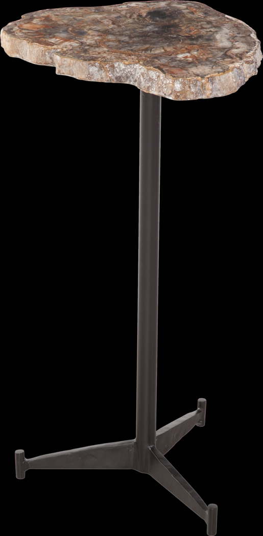 Wilgus Brown Accent Table - Thumbnail - Image 1