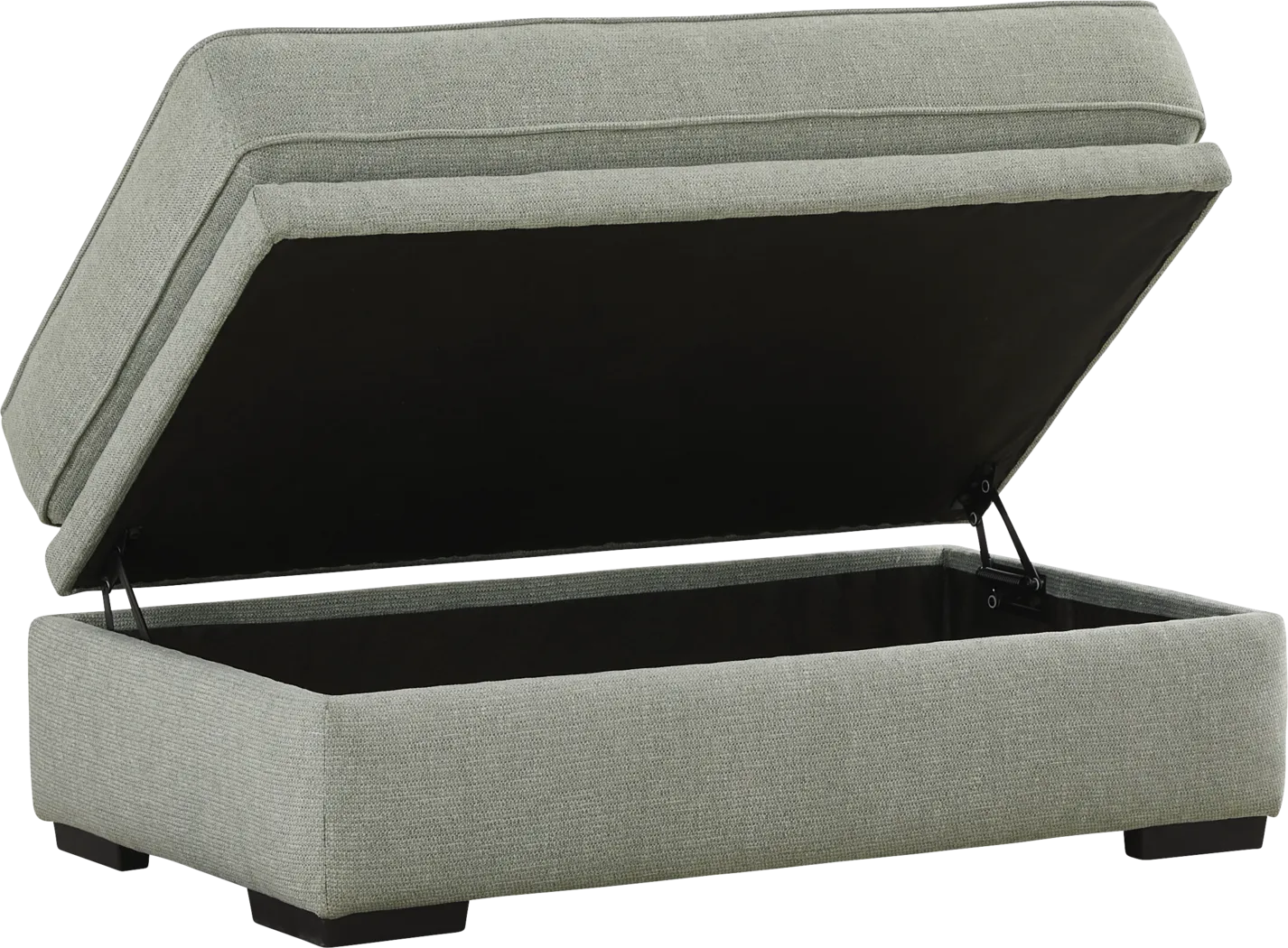 Wilkinson Green Ottoman - Thumbnail - Image 2