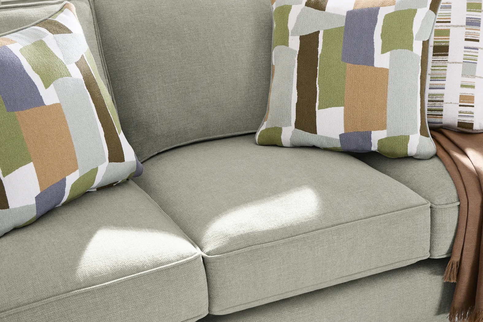 Wilkinson Green Sleeper Sofa - Thumbnail - Image 4