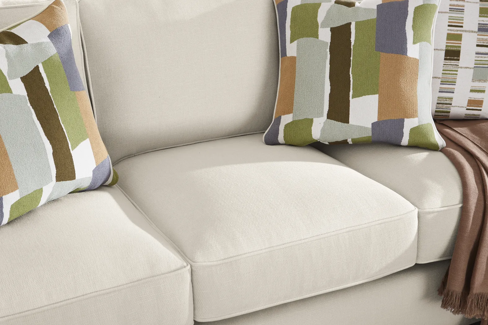 Wilkinson White Gel Foam Sleeper Sofa - Thumbnail - Image 4
