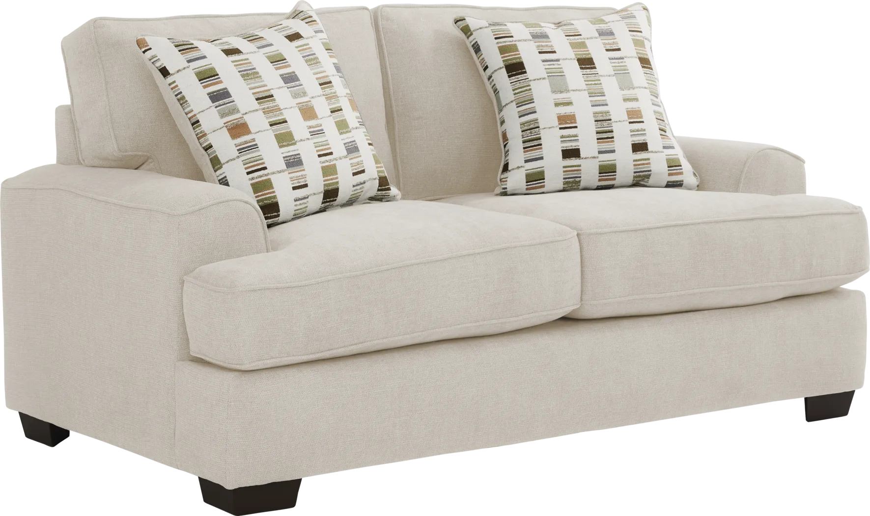 Wilkinson White Loveseat - Thumbnail - Image 3