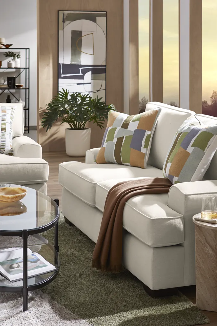 Wilkinson White 2 Pc Living Room - Thumbnail - Image 8