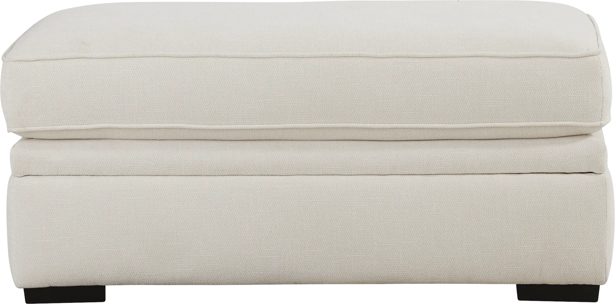 Wilkinson White Ottoman - Thumbnail - Image 3