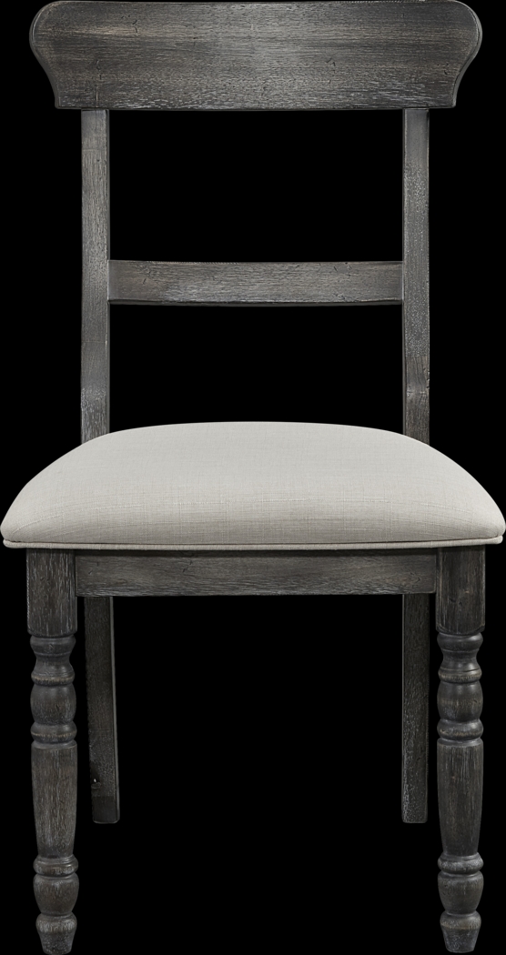 Willamina Black Side Chair, Set of 2 - Thumbnail - Image 3