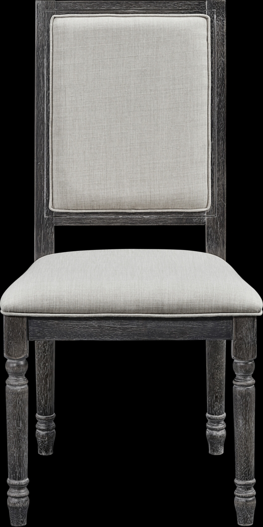 Willamina Gray Side Chair, Set of 2 - Thumbnail - Image 3