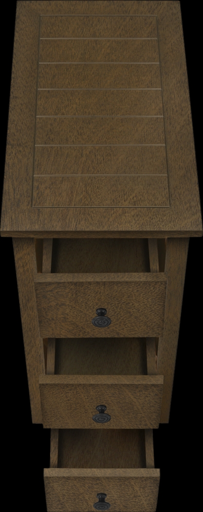 Willaura Espresso Accent Table - Thumbnail - Image 7