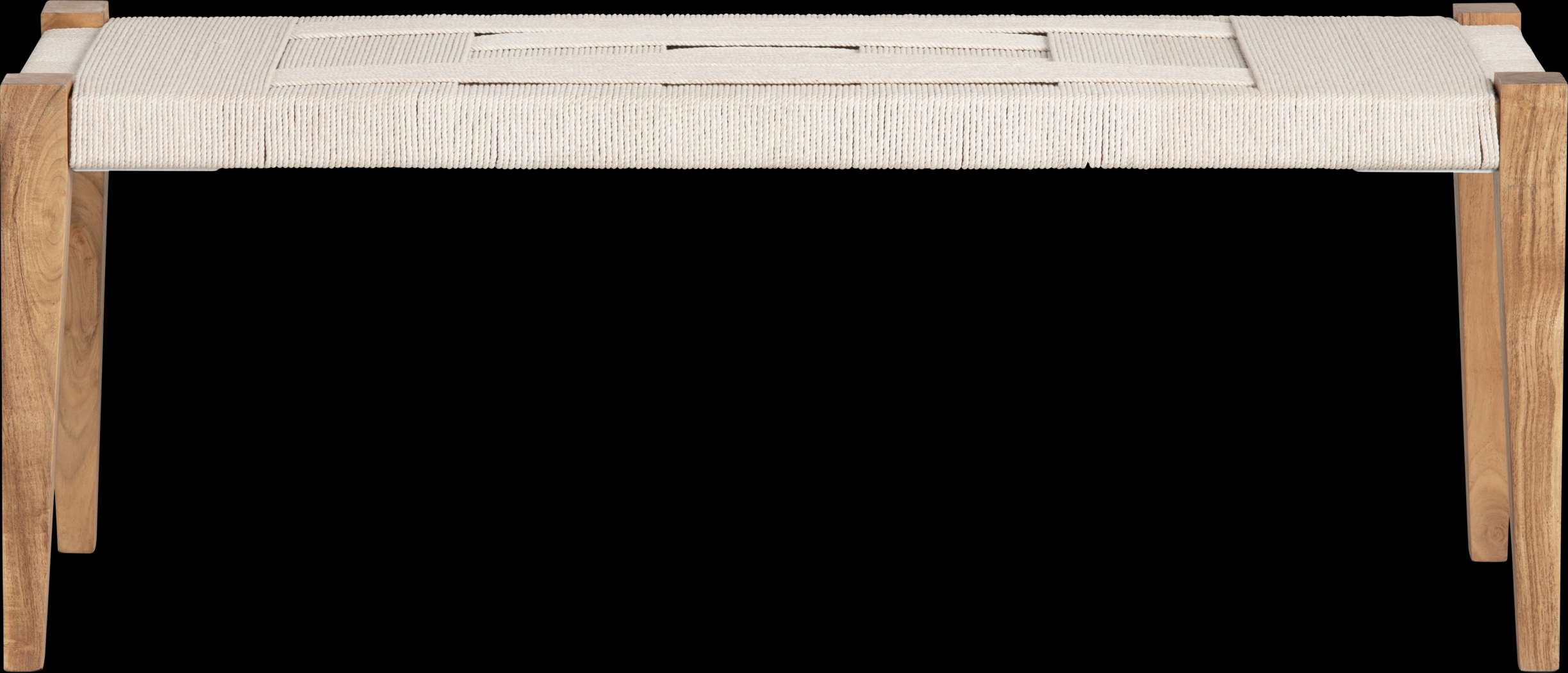 Willemite Brown Accent Bench - Thumbnail - Image 2