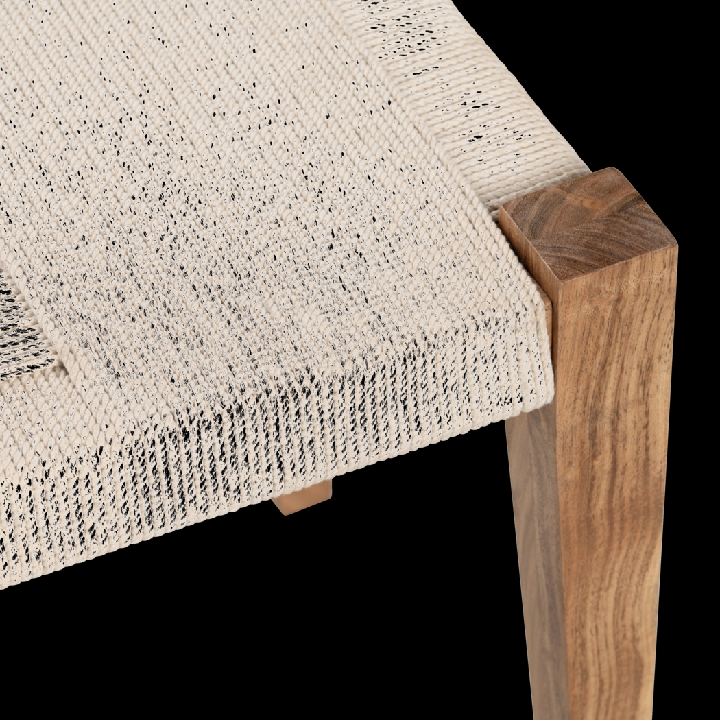 Willemite Brown Accent Bench - Thumbnail - Image 3