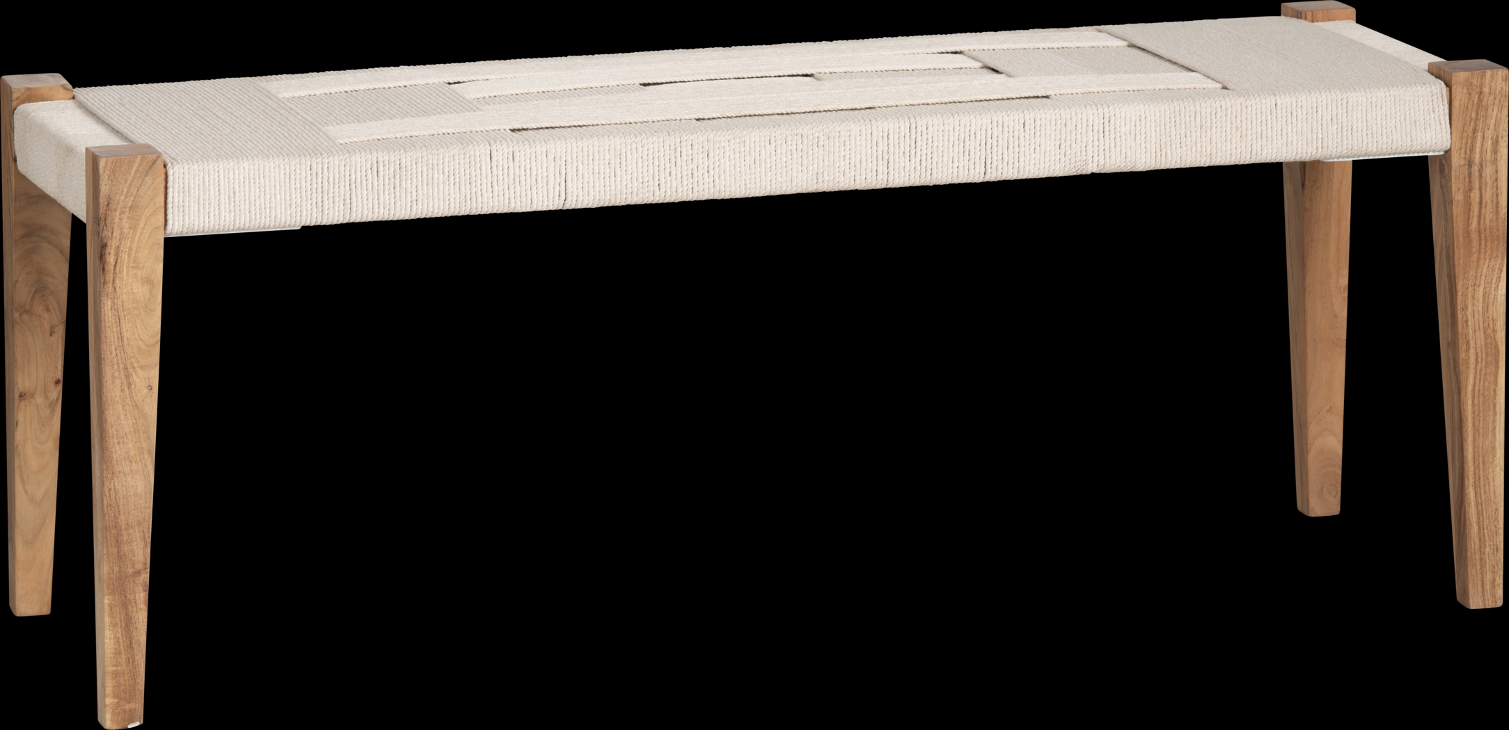 Willemite Brown Accent Bench - Thumbnail - Image 1