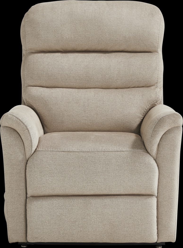 Willeta Beige Power Lift Recliner - Thumbnail - Image 2