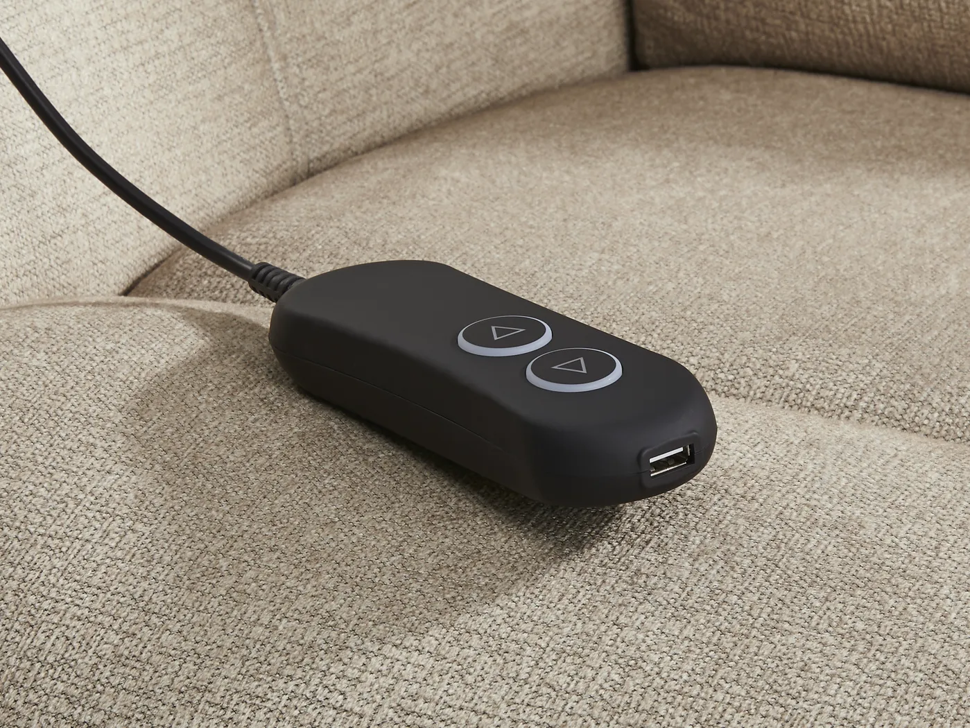 Willeta Beige Power Lift Recliner - Image 7
