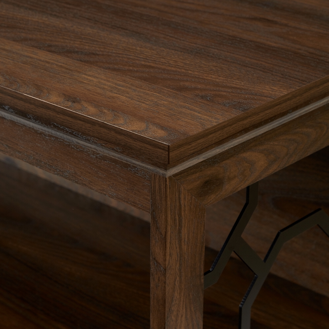 Willilyn Walnut Bookcase - Thumbnail - Image 3