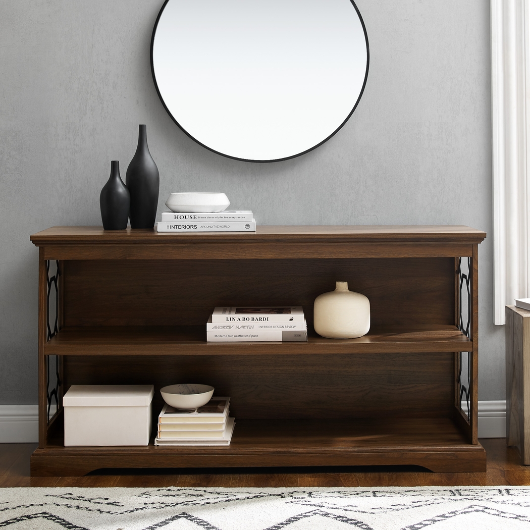 Willilyn Walnut Bookcase - Thumbnail - Image 5