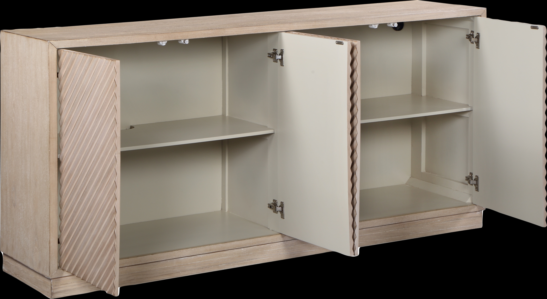 Willomett Natural Credenza - Thumbnail - Image 4