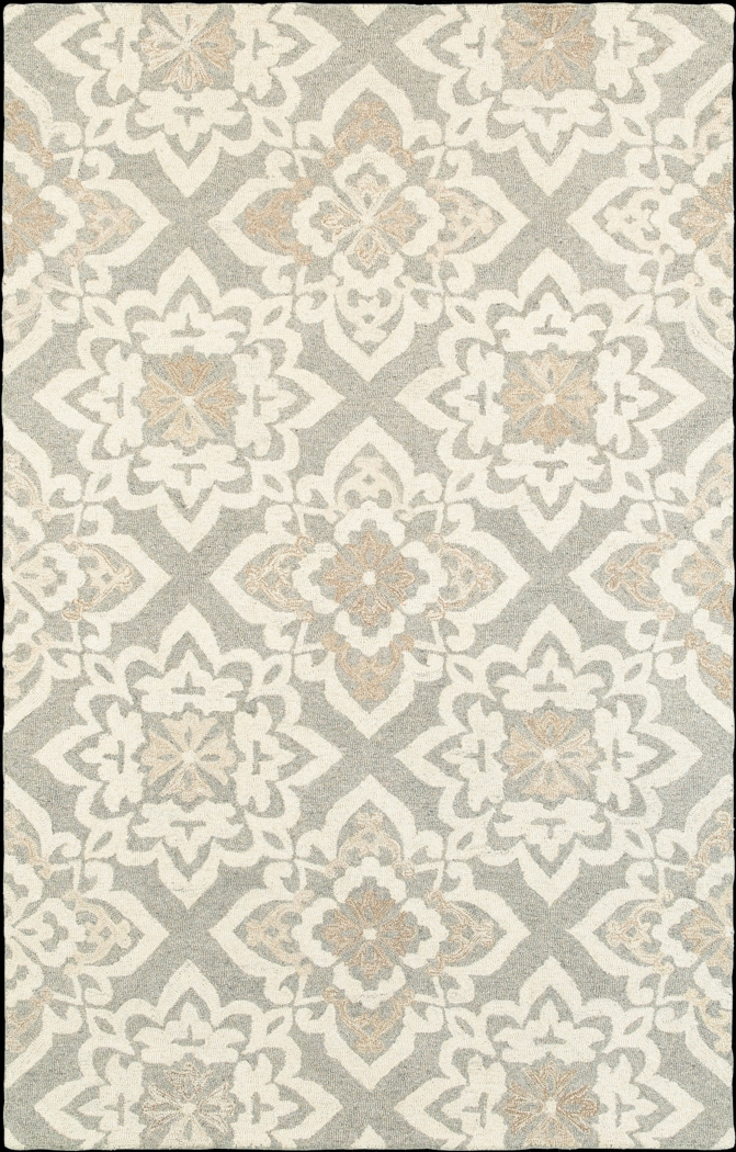 Willow Point Gray 8' x 10' Rug - Thumbnail - Image 1