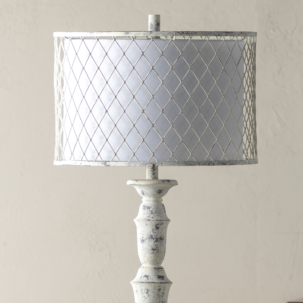 Willow Way White Floor Lamp - Thumbnail - Image 2