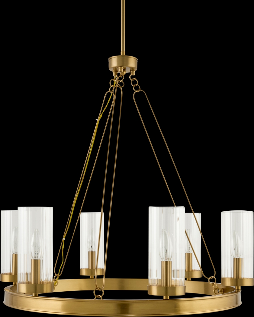 Willowares Brass Chandelier - Thumbnail - Image 1