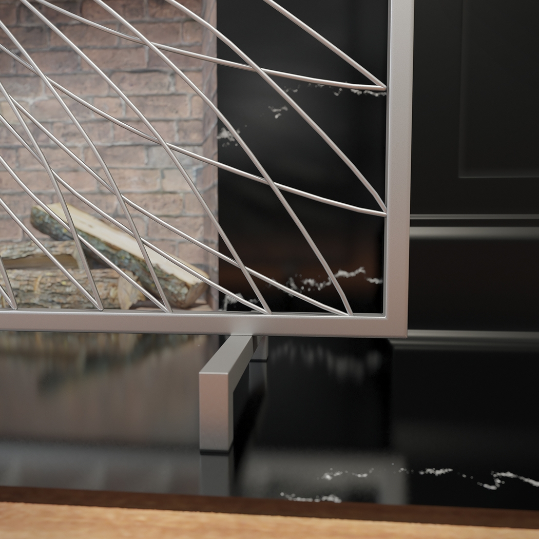 Willowblue Silver Fireplace Screen - Thumbnail - Image 3
