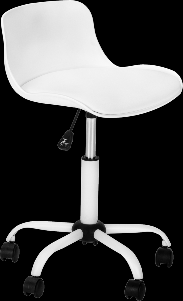 Willowcrossing White Office Chair - Thumbnail - Image 1