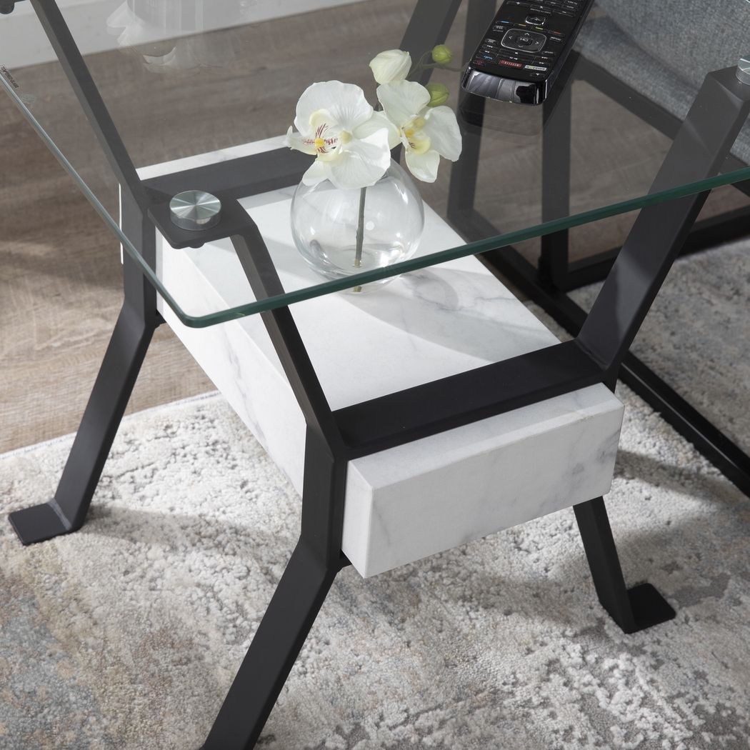 Willowglen Black End Table - Thumbnail - Image 3