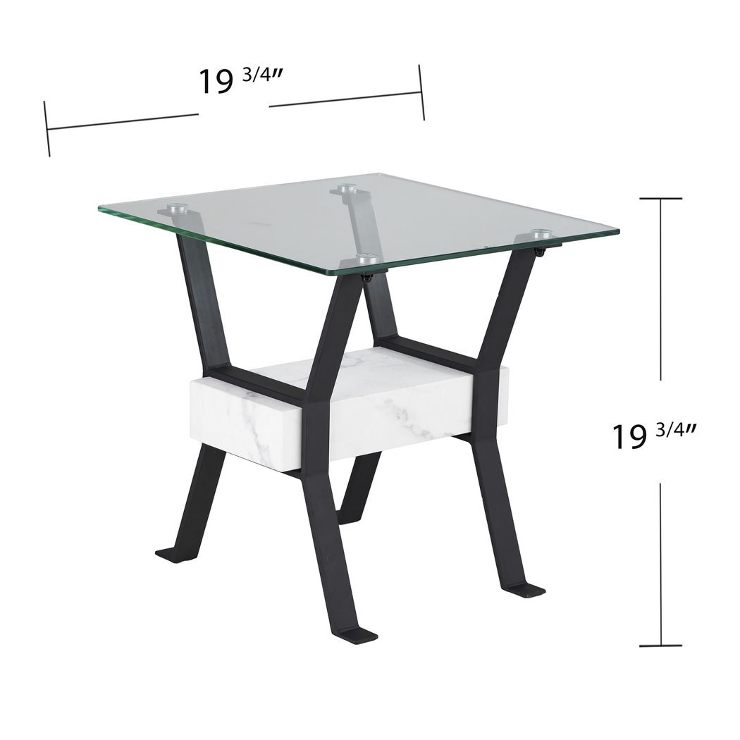 Willowglen Black End Table - Thumbnail - Image 9