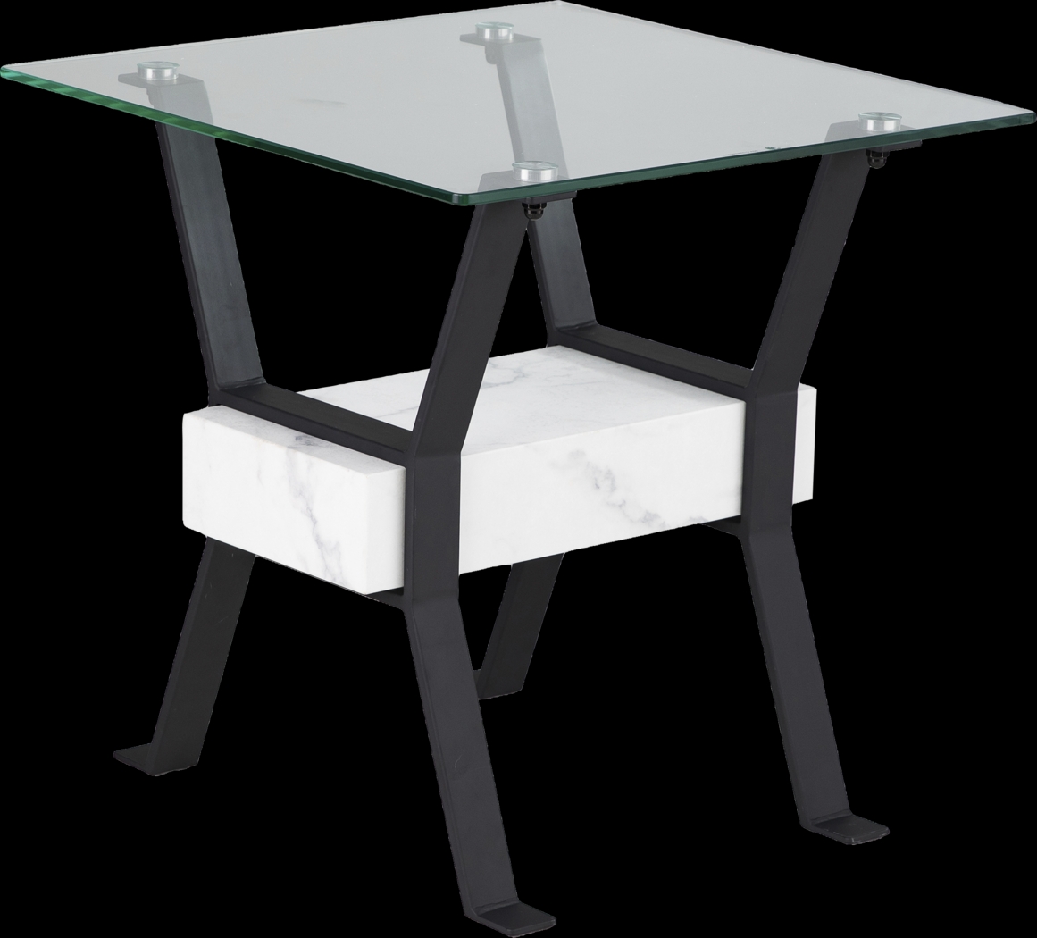 Willowglen Black End Table - Thumbnail - Image 1