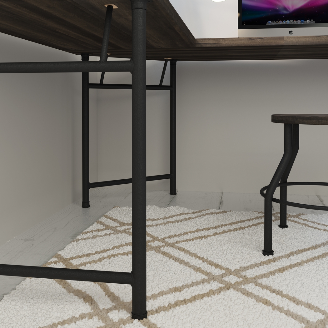 Willowmeade Brown Desk - Thumbnail - Image 6