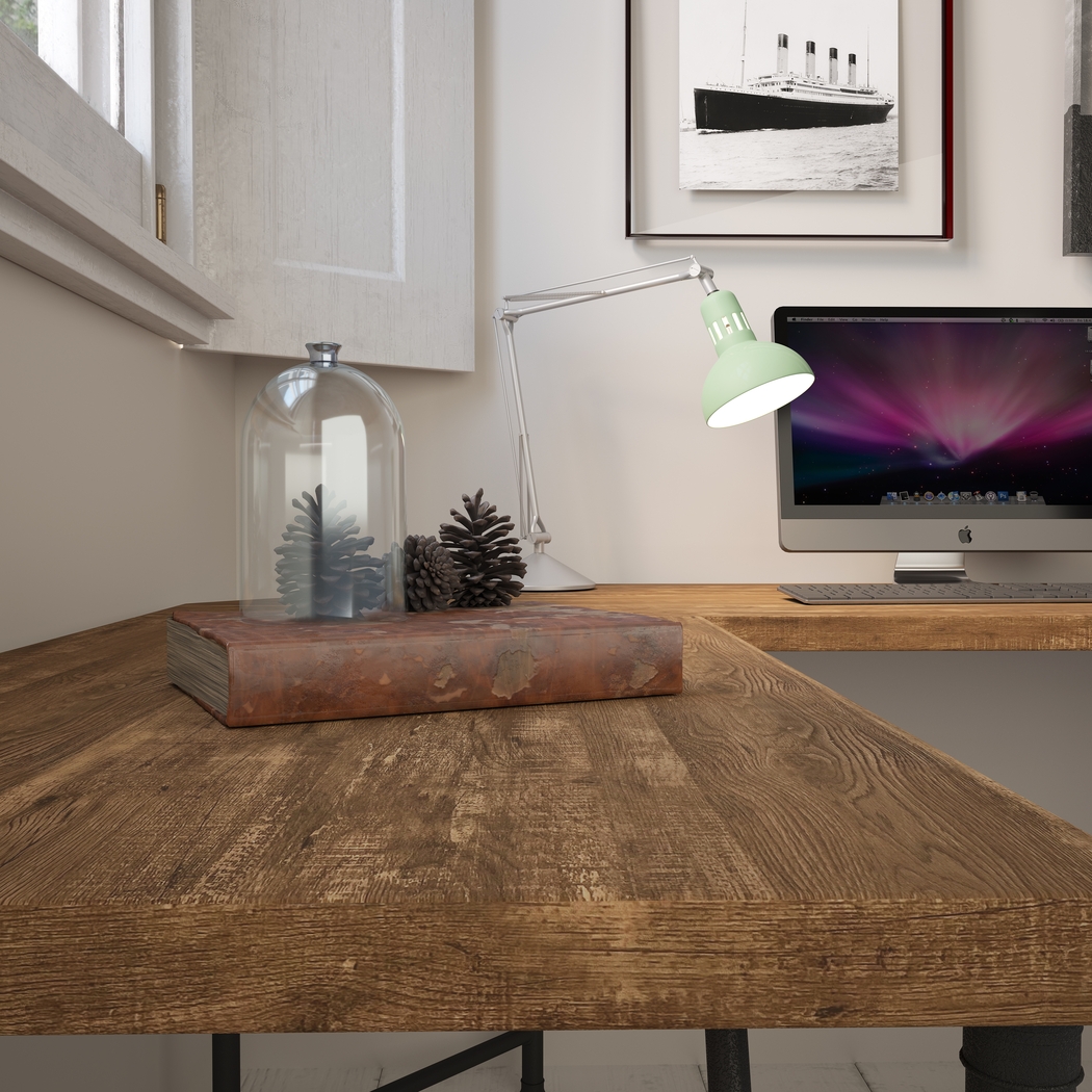 Willowmeade Oak Desk - Thumbnail - Image 5