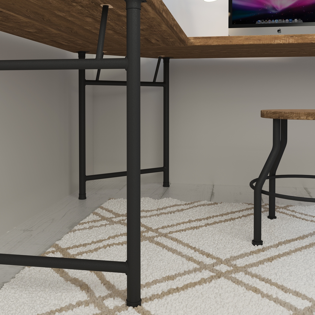 Willowmeade Oak Desk - Thumbnail - Image 6