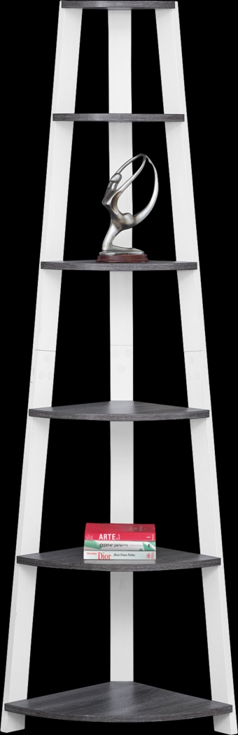 Willomet White Bookcase - Thumbnail - Image 1