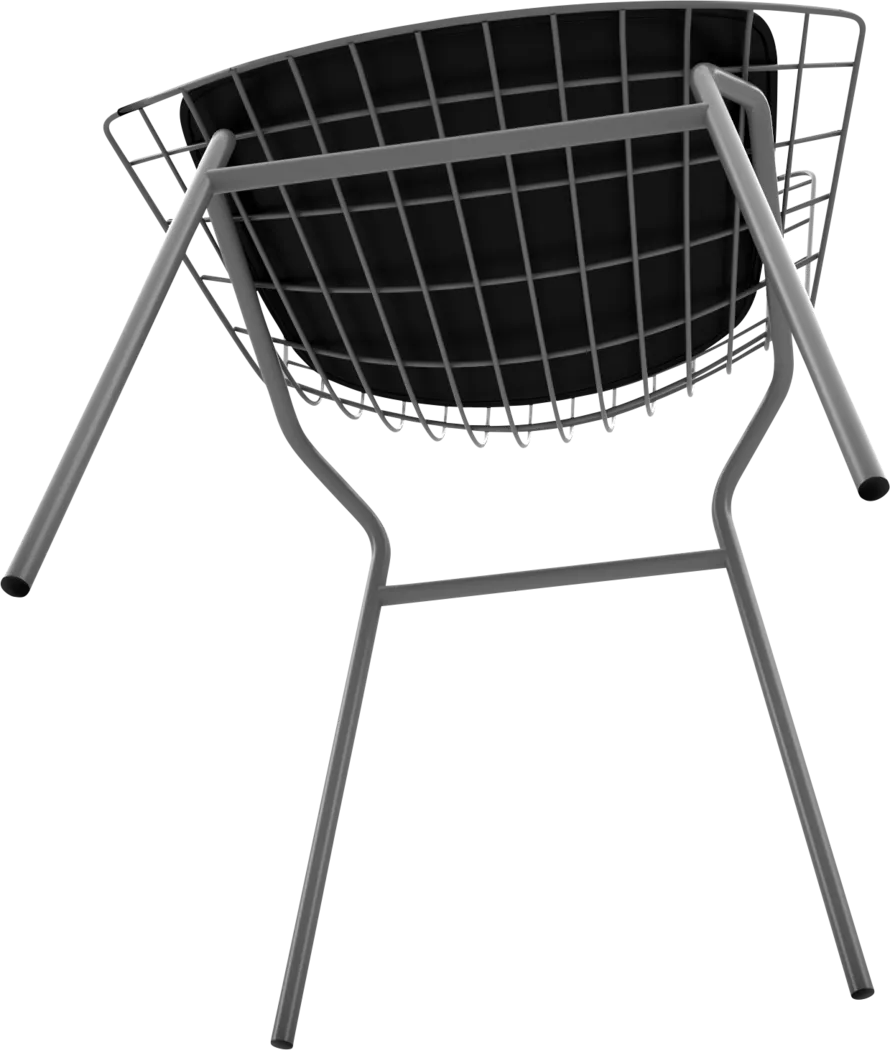 Willowrun Black Side Chair, Set of 2 - Thumbnail - Image 6