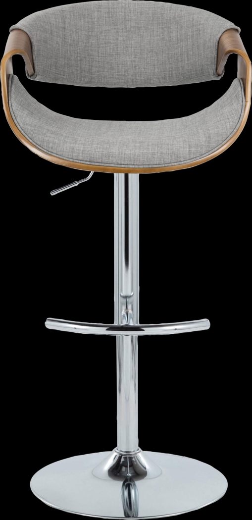 Willowwick Gray Adjustable Barstool, Set of 2 - Thumbnail - Image 6