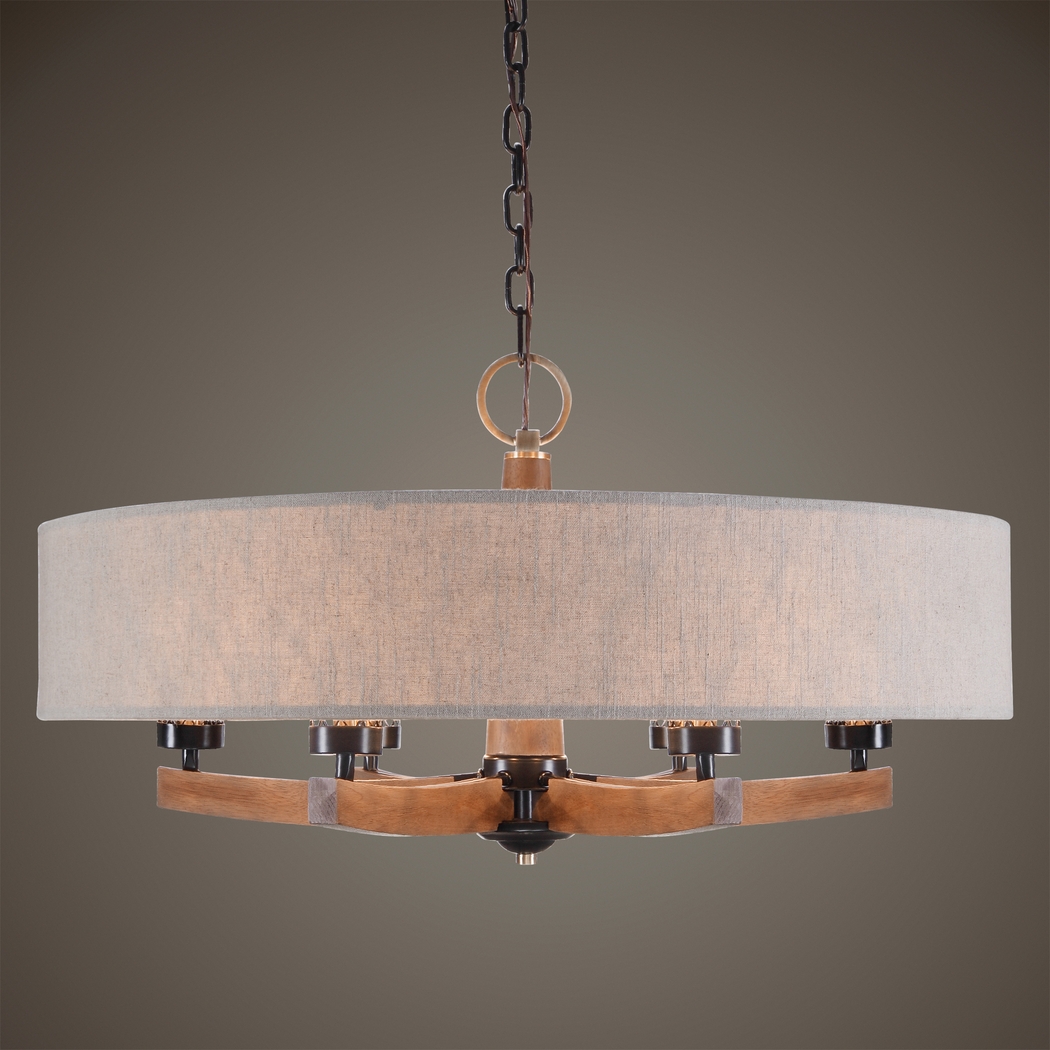 Willridge Grove Brown Chandelier - Thumbnail - Image 3