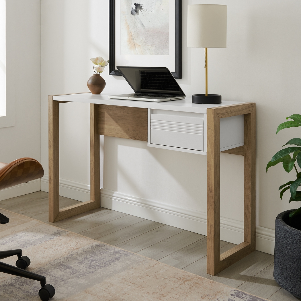 Willshire White Desk - Thumbnail - Image 5