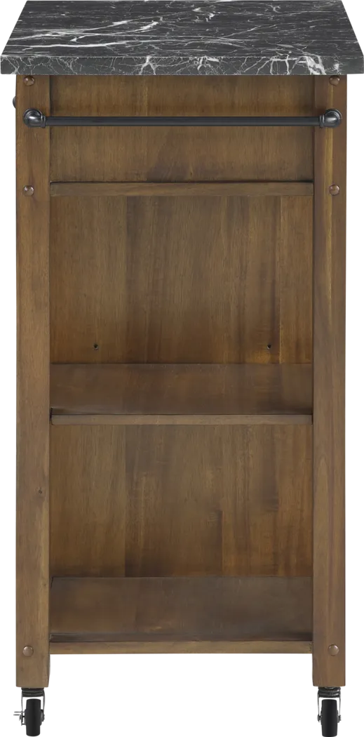 Wilm Oak Kitchen Cart - Thumbnail - Image 6