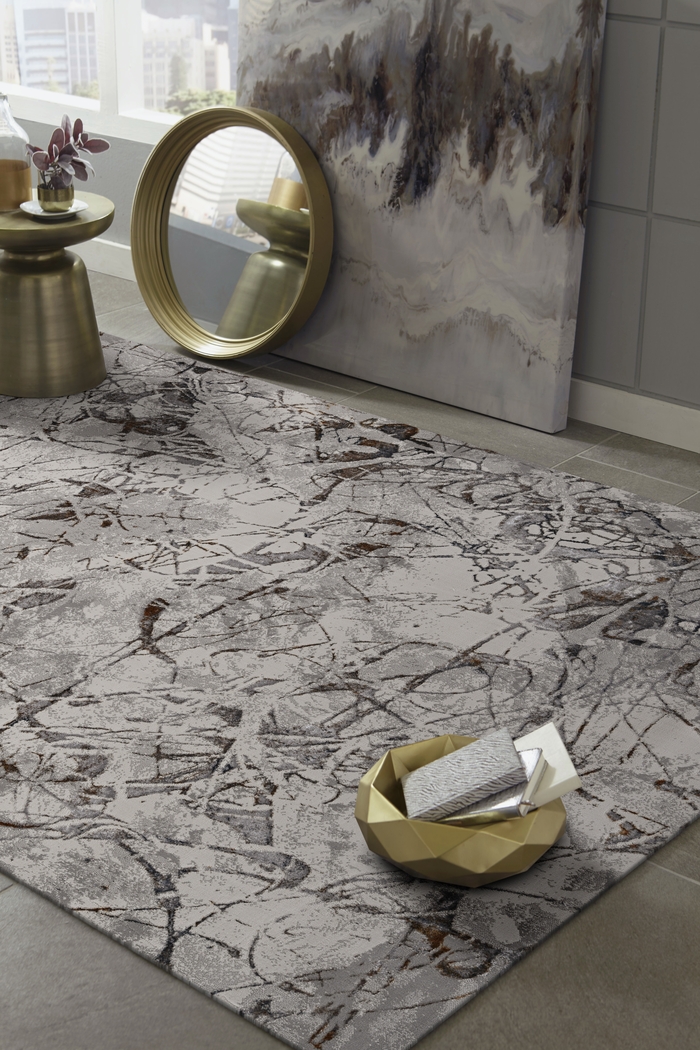 Wilmagne Ivory 6'7 x 9'6 Rug - Thumbnail - Image 3