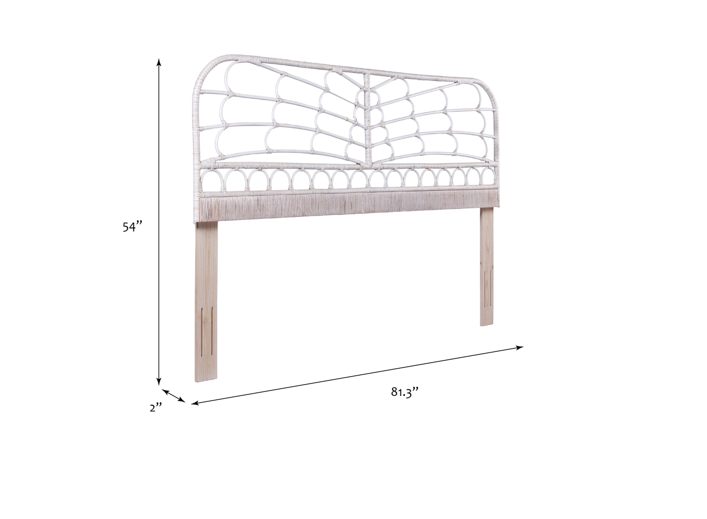 Wilmarth Natural King Headboard - Thumbnail - Image 7