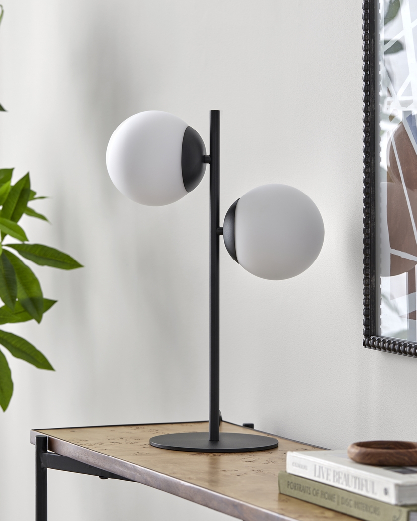 Wilmette Court Black Lamp - Thumbnail - Image 2