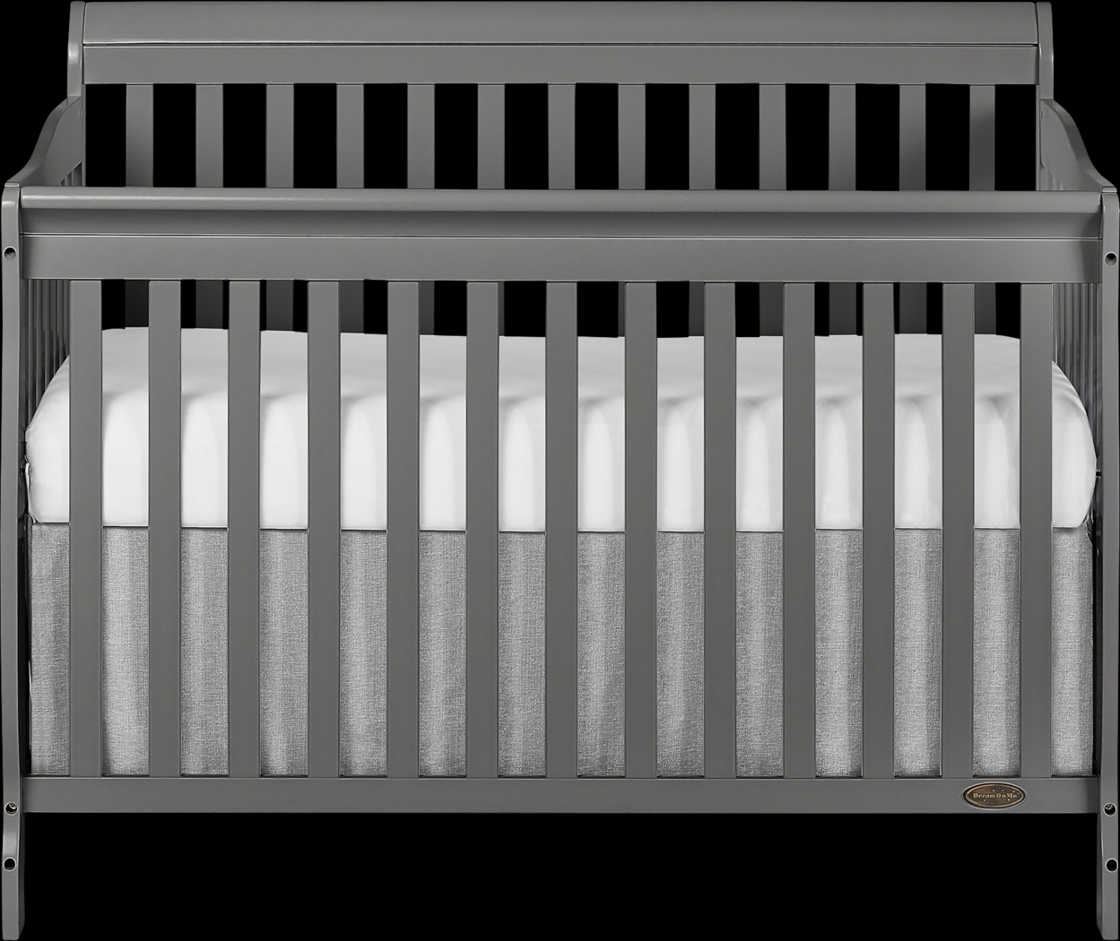 Wilmore Gray Convertible Crib - Thumbnail - Image 3