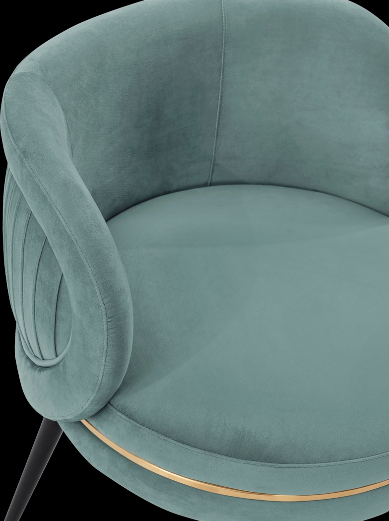 Wilogreen Green Side Chair - Thumbnail - Image 3