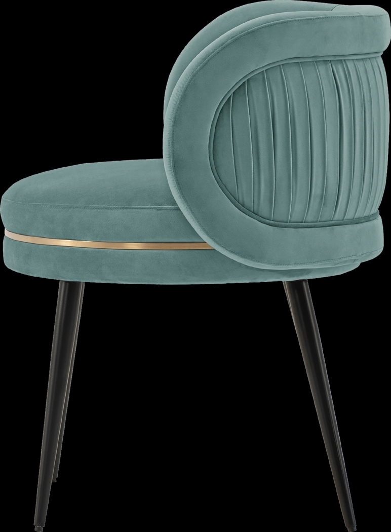 Wilogreen Green Side Chair - Thumbnail - Image 8
