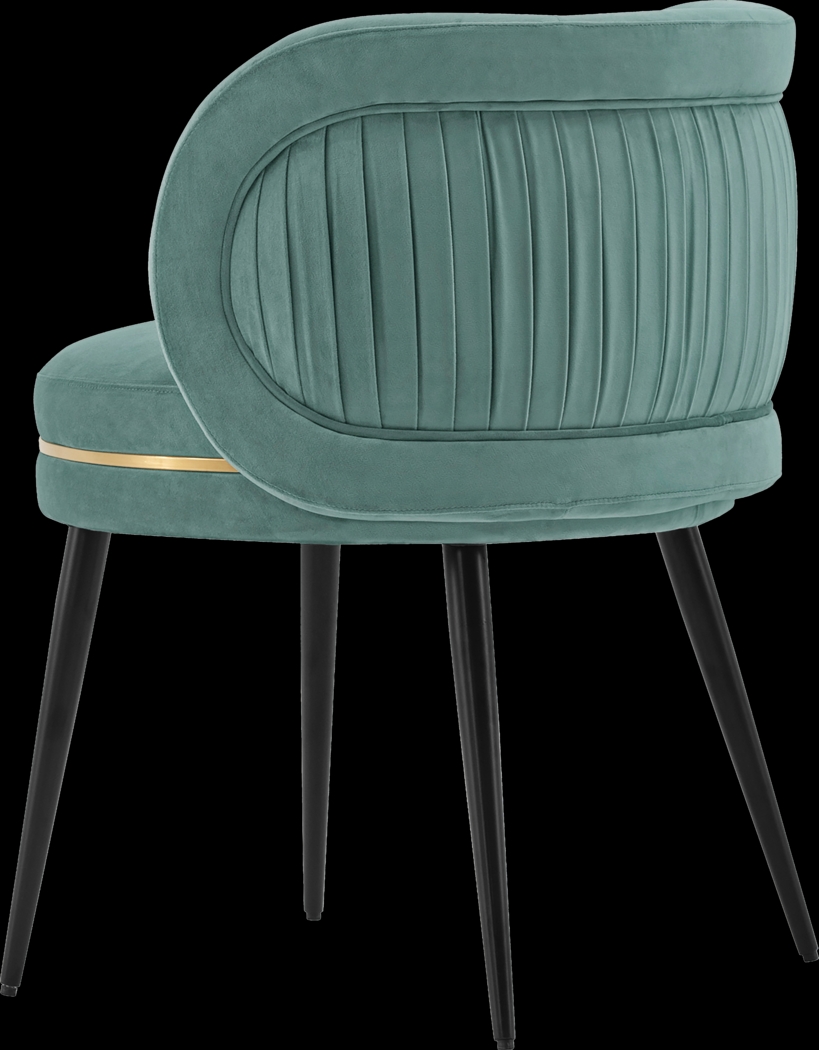 Wilogreen Green Side Chair - Thumbnail - Image 9