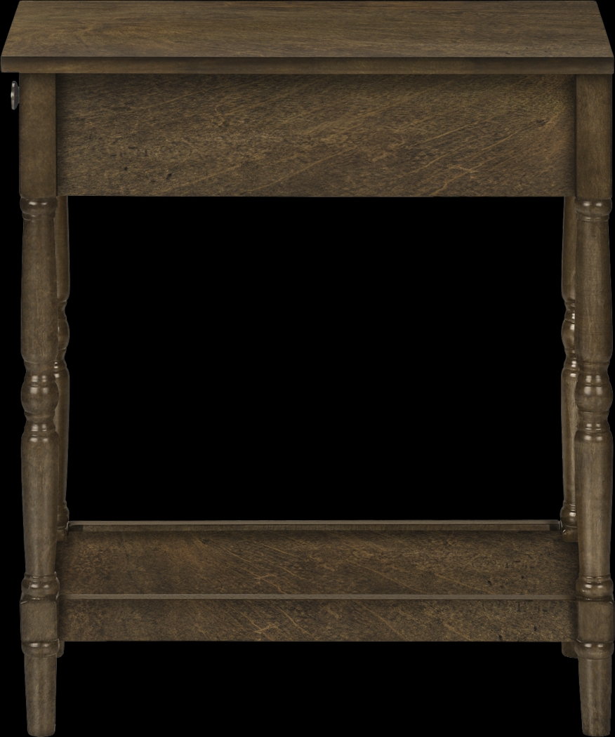 Wilrob Espresso Accent Table - Thumbnail - Image 5