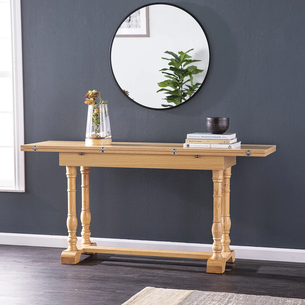 Wilryan Oak Dining Table - Image 5