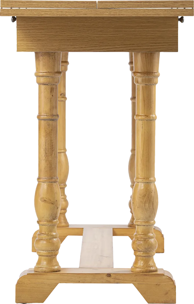 Wilryan Oak Dining Table - Image 9